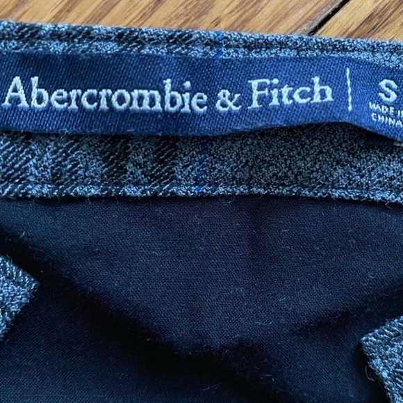 NWOT Abercrombie & Fitch Plaid Zipper Mini Dress - Picture 4 of 9